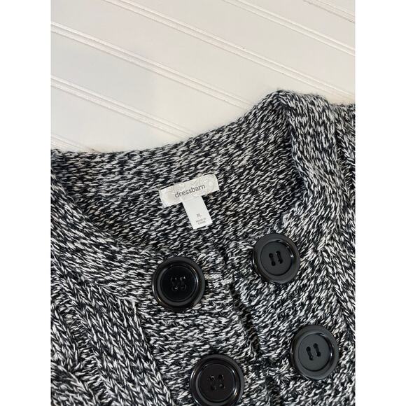 Dressbarn DKNY Knitted Short Sleeve Sweater Cardigan Stretchable Pants Size XL - Picture 6 of 13